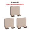 Bathroom Shelf Razor Stand Wall Razor Holder Shower Razor Blade Holder Man Shaver Holder for Bathroom Hook Hanger Shaving Holder (Size : A Rose Gold 3 PCS) view 2