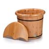 ENWINDXS Foot Spa Bath Cedar Heightening Wooden 35CM Foot Bath Barrel Bath Bucket Foot Tub Footbath Foot Massage view 3