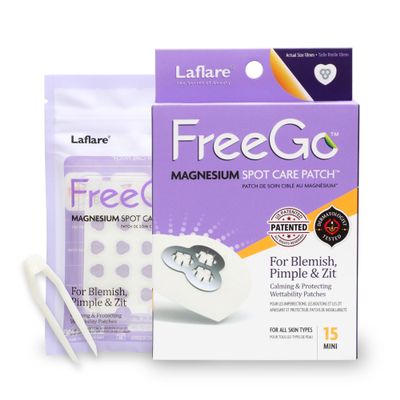 Magnesium Blemish Microdarts | Pimple Patch | Fast-Acting | Quick Calming | 99.9% Pure Magnesium | Madecassic Acid | Tea Tree | Eucalyptus Leaf | Hydrocolloid Spot Care Patch