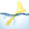 GOWENIC Silicone Aid Stencils Wing Tips Reusable Silicone Tool Mascara Drawing Aid Makeup Tool Applicator Tool (turmeric) view 3