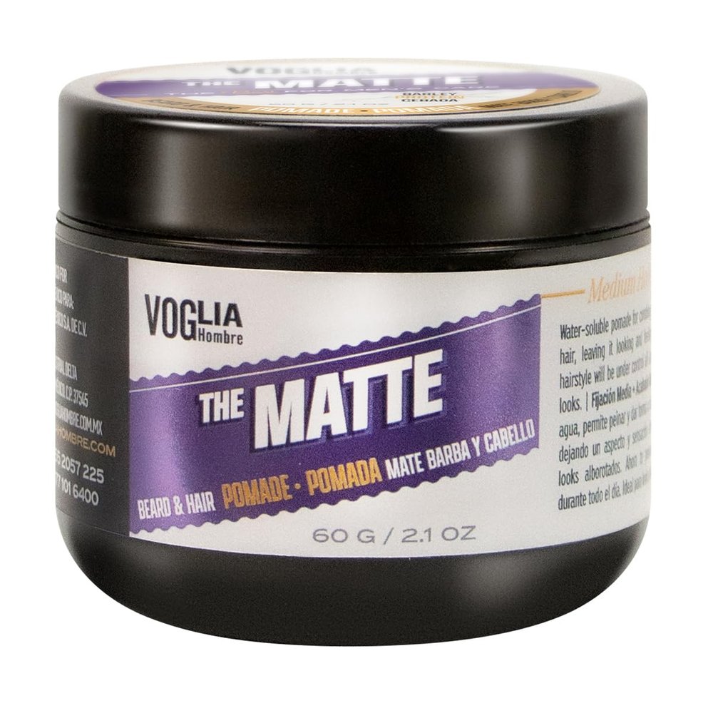 Voglia Men Pomade Matte for Beard and Hair 100g