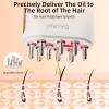 mriya 2 in 1 Electric Hair Treatment Applicator and Massager Brush for Hair Growth, Essential Oil and Serum Application view 2