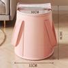 ErdBar Foot Soak Tub Foot Bath Basin Foldable Foot Spa Soak Tub Long Lasting Insulation and Deepening Foot Bucket for Soaking Feet (Color : A2) view 2