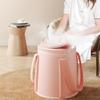 ErdBar Foot Soak Tub Foot Bath Basin Foldable Foot Spa Soak Tub Long Lasting Insulation and Deepening Foot Bucket for Soaking Feet (Color : A2) view 4