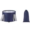 ErdBar Foot Soak Tub Foot Soaking Bath BucketFoot Bath Portable Travel Thermal Insulation Multifunctional Foldable Foot Soaking Bucket (Color : A3, Size : 20cm*31cm) view 1