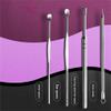 19 In1 Stainless Steel Manicure Set Nail Clipper Kit of Pedicure Tools Ingrown Nail Trimmer Sets Kits,red view 3