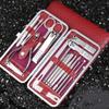 19Pcs Set Stainless Steel Pruning Nail Clippers Cutting Pliers Set Nail Skin Pedicure Groove Single Nail Tool,19pcs view 1