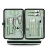 8-23pcs/set Nail Cutter Set Stainless Steel Nail Clipper with Folding Bag Nail Supplies,Light Green 18pcs view 1