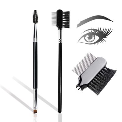 nuave Cross Border Folding Eyebrow Comb Eyelash Separator Eyebrow Eyelash Brush Makeup Tools Professional Eye Makeup Tools