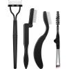 nuave Cross Border Folding Eyebrow Comb Eyelash Separator Eyebrow Eyelash Brush Makeup Tools Professional Eye Makeup Tools view 4