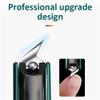3 PCS Anti Splash Nail Clippers Stainless Steel Fingernail Cutter Manicure Tools Nail Trimmer Pedicure Scissor,black and green view 4
