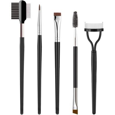 nuave Cross Border Folding Eyebrow Comb Eyelash Separator Eyebrow Eyelash Brush Makeup Tools Professional Eye Makeup Tools