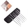 5PCS Stainless Steel Blackhead Remover Acne Needles Tools Set for Nose Face Skin Blackheads Acne Comedone Blemishes Removal Tool Silver view 2
