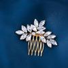 Foyte Wedding Hair Comb Crystal Bridal Headpieces Rhinestone Hair Pieces Bridesmaid Side Combs Hair Accessories for Women and Girls (gold) view 4