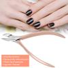 QANYEGN Professional Thick Ingrown Toenail Clippers, Nail Clippers, Heavy Duty Nail Clippers for Salon Manicure and Other Places(Two-Piece Set - Rose ld) view 2