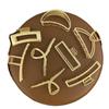 Woman Large Geometric Golden Metal Hair Claw Clip Clamps Hairpins Simple Hair Clips Barrettes Hairgrip Girls Hair Accessories (Color : 10, Size : One size) view 2