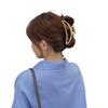 Woman Large Geometric Golden Metal Hair Claw Clip Clamps Hairpins Simple Hair Clips Barrettes Hairgrip Girls Hair Accessories (Color : 10, Size : One size) view 3