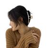Woman Large Geometric Golden Metal Hair Claw Clip Clamps Hairpins Simple Hair Clips Barrettes Hairgrip Girls Hair Accessories (Color : 10, Size : One size) view 4