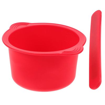 POPETPOP Wax Melt Warmer Bowl Set Replacement Silicone Liner for Hair Removal Wax Warmer