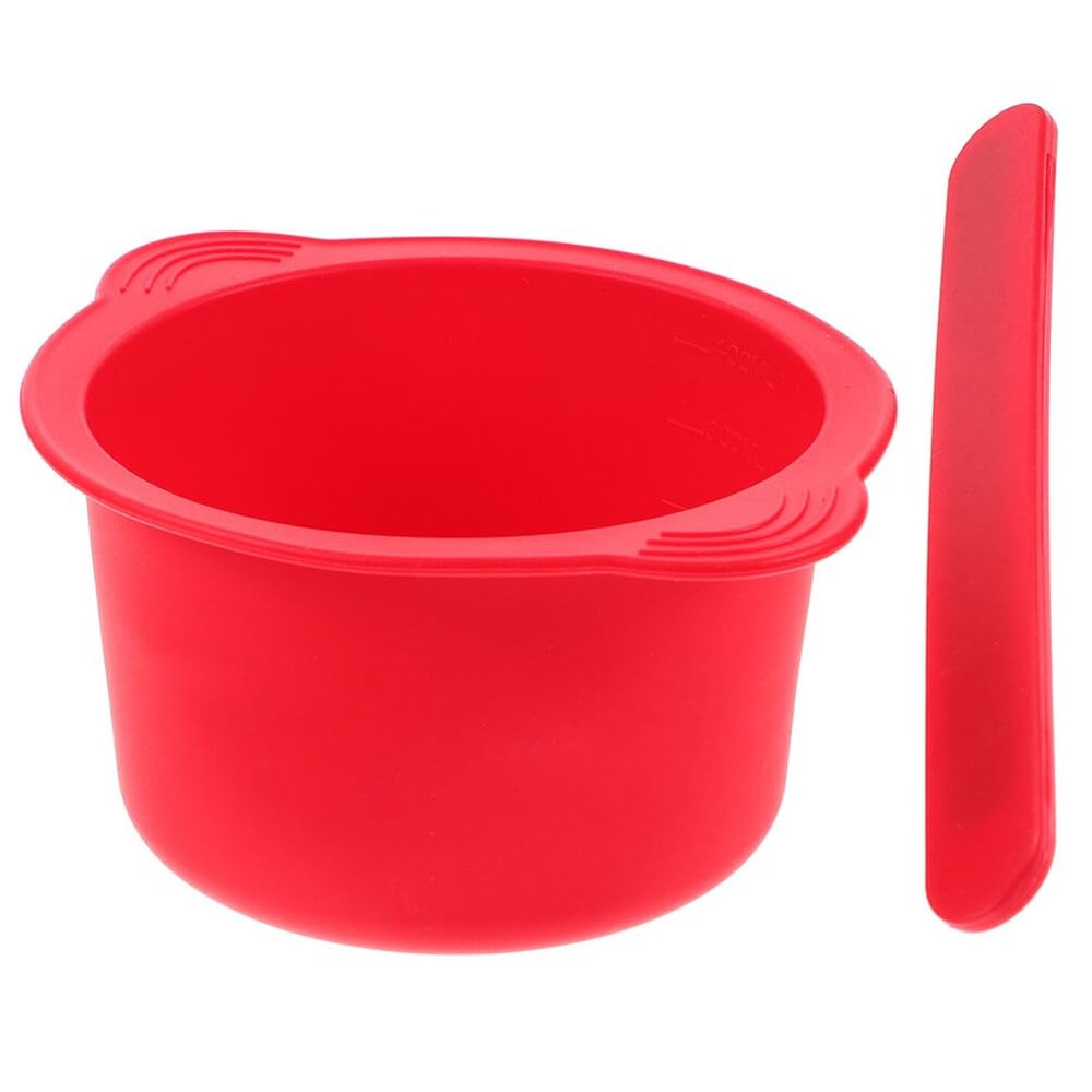 POPETPOP Wax Melt Warmer Bowl Set Replacement Silicone Liner for Hair Removal Wax Warmer