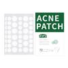 BUPY Acne Patch for Face, Tea Tree Oil Hydrocolloid Patch, 72 Counts Spot Stickers, 2 Sizes (8mm & 12mm) view 1