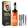Grospe Hair Styling Gel, 2-in-1 Wax Gel with Comb, Men's Grooming gel, Moisturizing Long Lasting Fast Build , 100 ml, Includes 4 Hair Styling Combs view 1