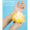CHENGU 80 Pcs Loofah Bulk Sponge Bath Sponges for Shower Bath Loofah Bulk Shower Pouf Shower Puff Wash Body Pouf Mesh Loofah Exfoliating Body Scrubber for Baby Women Men, 20g (Yellow Series), White view 4