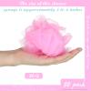 CHENGU 80 Pcs Loofah Bulk Sponge Bath Sponges for Shower, 20g (Pink Series) view 2