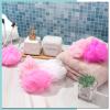 CHENGU 80 Pcs Loofah Bulk Sponge Bath Sponges for Shower, 20g (Pink Series) view 3