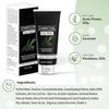 Charcoal face wash for acne and pimples reduce blackheads & whiteheads | deep skin purifying cleansing- 100 g view 3