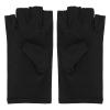 Uv Gloves for Gel Nail Lamp,Uv Protection Gloves for Manicures Dryer, Fingerless Anti Uv Protect Hands from Uv Harm, Nail Art Skin Care Gloves for Uv Gel Nail Light(BLACK) view 1