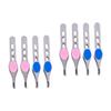 8 Pcs Stainless Steel Eyebrow Tweezers Eyebrow Grooming Kit Eyebrow Trimmer for Women Eyebrow Tweezers Women Eyebrow Shaping Tool Makeup Nail Tools Eyebrow Tool Mini Epilator Miss view 1