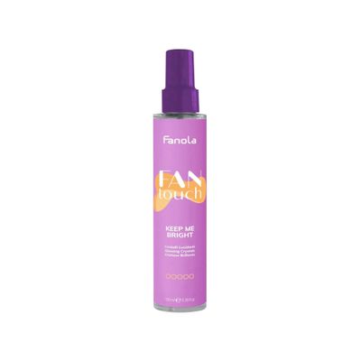 Fanola Fantouch Glossing Crystals Hair Serum - Frizz Control Hair Care Product for Dry or Streaked Strands - Hair Shine Enhancer for Split End Treatment with Silicone Resin (3.38 Fl oz)