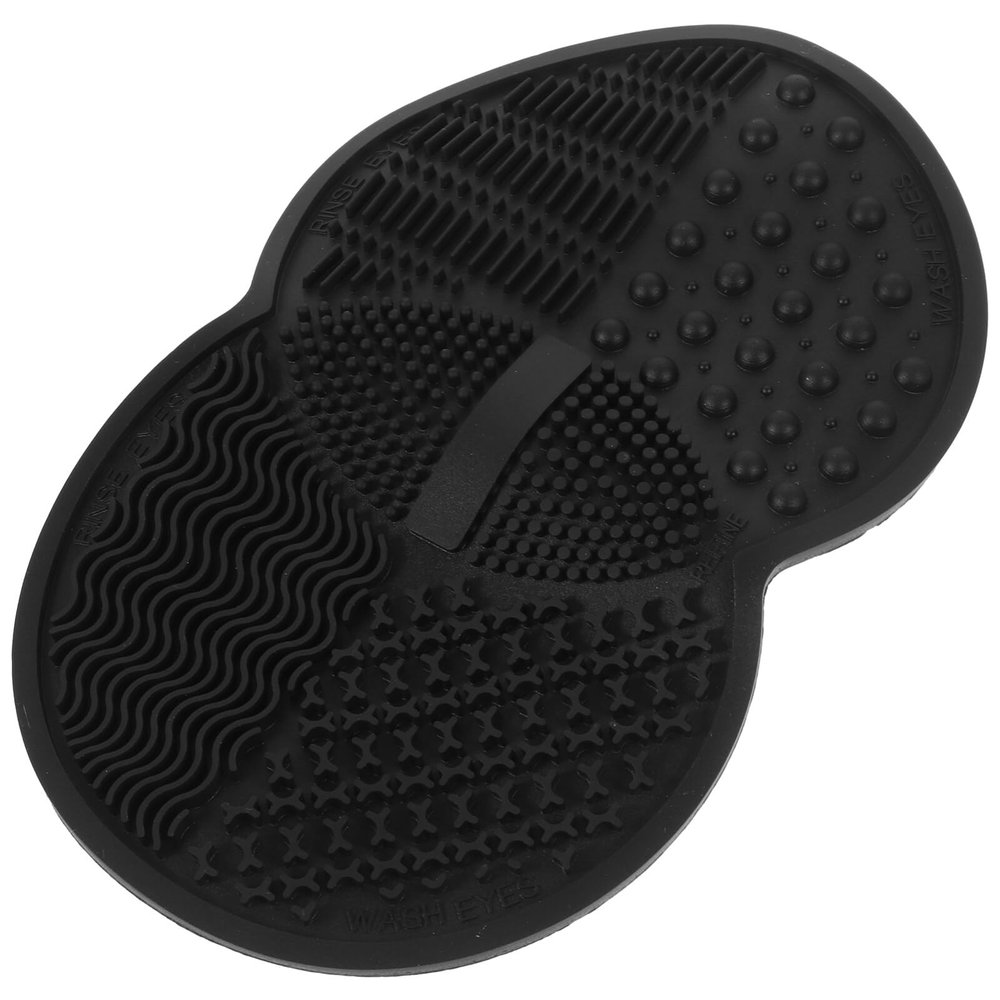 Beavorty Silicone Makeup Brush Cleaner Mat Multi-functional Cleaning Pad for Women Easy to Use Makeup Tool Cleaner Quick Cleaning for Eyeshadow Foundation Safe Practical for Home Use