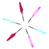 Beavorty 12pcs Folding Eyelash Brush Lash Brow Comb Separator Handle Comfortable to Hold Makeup Tool for Eyebrows Lashes Random Color view 1