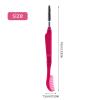 Beavorty 12pcs Folding Eyelash Brush Lash Brow Comb Separator Handle Comfortable to Hold Makeup Tool for Eyebrows Lashes Random Color view 2