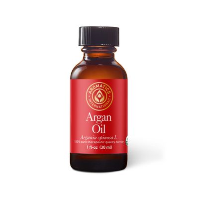 Aromatics International Argan Oil 1 fl oz  Cold-Pressed Carrier Oil for Hair Care, Skincare, and DIY Beauty Blends 30 mL
