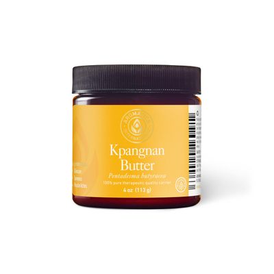 Aromatics International Kpangnan Butter 4oz | Natural Moisturizing Butter for Skin, Hair, and Body | Rich in Essential Fatty Acids and Antioxidants | Vegan and Organic