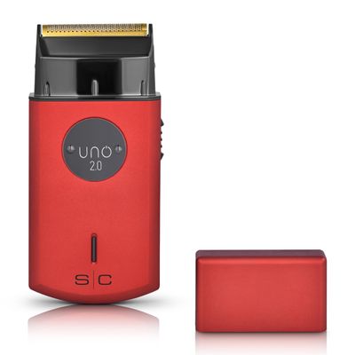 StyleCraft Uno 2.0 Cordless Single Foil Shaver, Mini Travel Size, Portable, Gold Titanium Premium Head, Supercharged motor