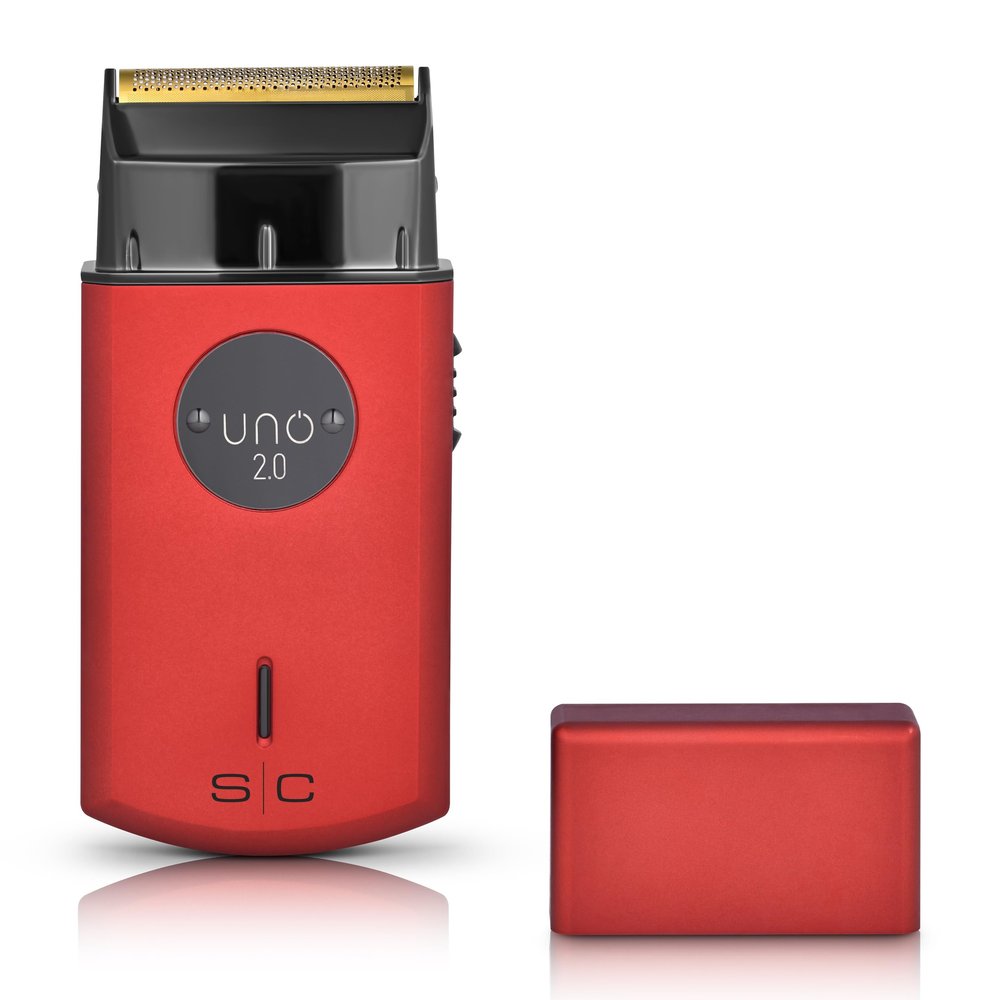 StyleCraft Uno 2.0 Cordless Single Foil Shaver, Mini Travel Size, Portable, Gold Titanium Premium Head, Supercharged motor