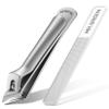 MR.GREEN Oblique Toenail Clipper Stainless Steel Pedicure Tools Good at Cutting Thick and Hard Nails Professional Ingrown Nail Cutter (Nail Clipper+Nail File) view 1