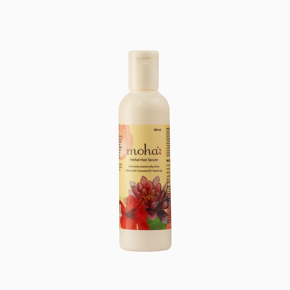 Sheltr Herbal Hair Serum For Men & Women | Non Sticky & Non Greasy Hair Serum For Silky & Smooth Hair, Tames Frizzy Hair | Strong, Tangle Free & Frizz-Free Hair (100 ML)