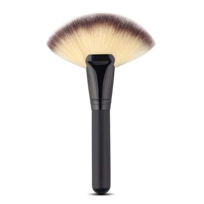 Blusher Brush,Make Up Brush,Powder Makeup Brush, Big Large Fan Top Brush Makeup Tools Fan Head Face Brush Contour Concealer Powder Blush Eyeshadow Nose Smudge Brush