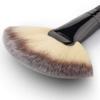 Blusher Brush,Make Up Brush,Powder Makeup Brush, Big Large Fan Top Brush Makeup Tools Fan Head Face Brush Contour Concealer Powder Blush Eyeshadow Nose Smudge Brush view 2