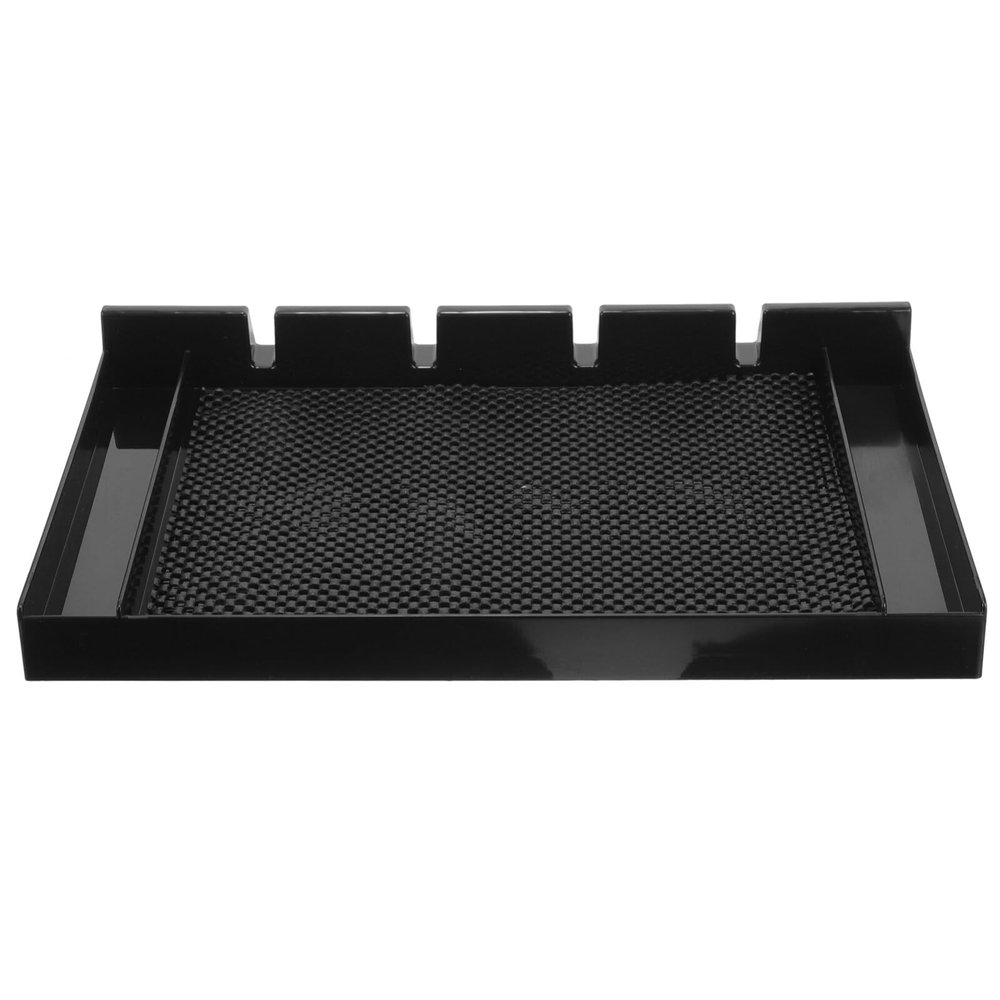 Beavorty Barber Clipper Tray Compact Hair Clipper Organizer for Stylists Multi-tool Storage Mat for Clippers Combs Scissors for Salon Workstations Home Use