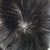 F M FACE MIRACLE NEW YORK Mens Toupee 0.12mm Thickness Skin Hair Systems For Men Durable Mens Hair Replacement System Natural Hairline Toupee For Men PU8 X10#1 Jet Black-120% density view 3