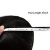 F M FACE MIRACLE NEW YORK Mens Toupee 0.12mm Thickness Skin Hair Systems For Men Durable Mens Hair Replacement System Natural Hairline Toupee For Men PU8 X10#1 Jet Black-120% density view 4