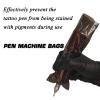 Large Tattoo Machine Covers - Narkysus 200Pcs Tattoo Pen Covers Disposable Black Pen Bags 2.5 x 7.1in Machine Sleeves for Tattoo Supplies view 2
