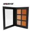 Mesvol 6 Color Contour Powder Kit Foundation Palette Contouring Makeup Kit Highlight Dramatically Sculpt Enhance Features (Deep) view 3