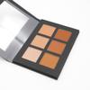 Mesvol 6 Color Contour Powder Kit Foundation Palette Contouring Makeup Kit Highlight Dramatically Sculpt Enhance Features (Deep) view 4